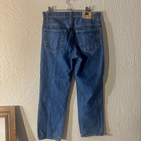 Vintage 90s Real Ranch Premium Cowboy Cut Denim Jeans - Picture 2 of 7